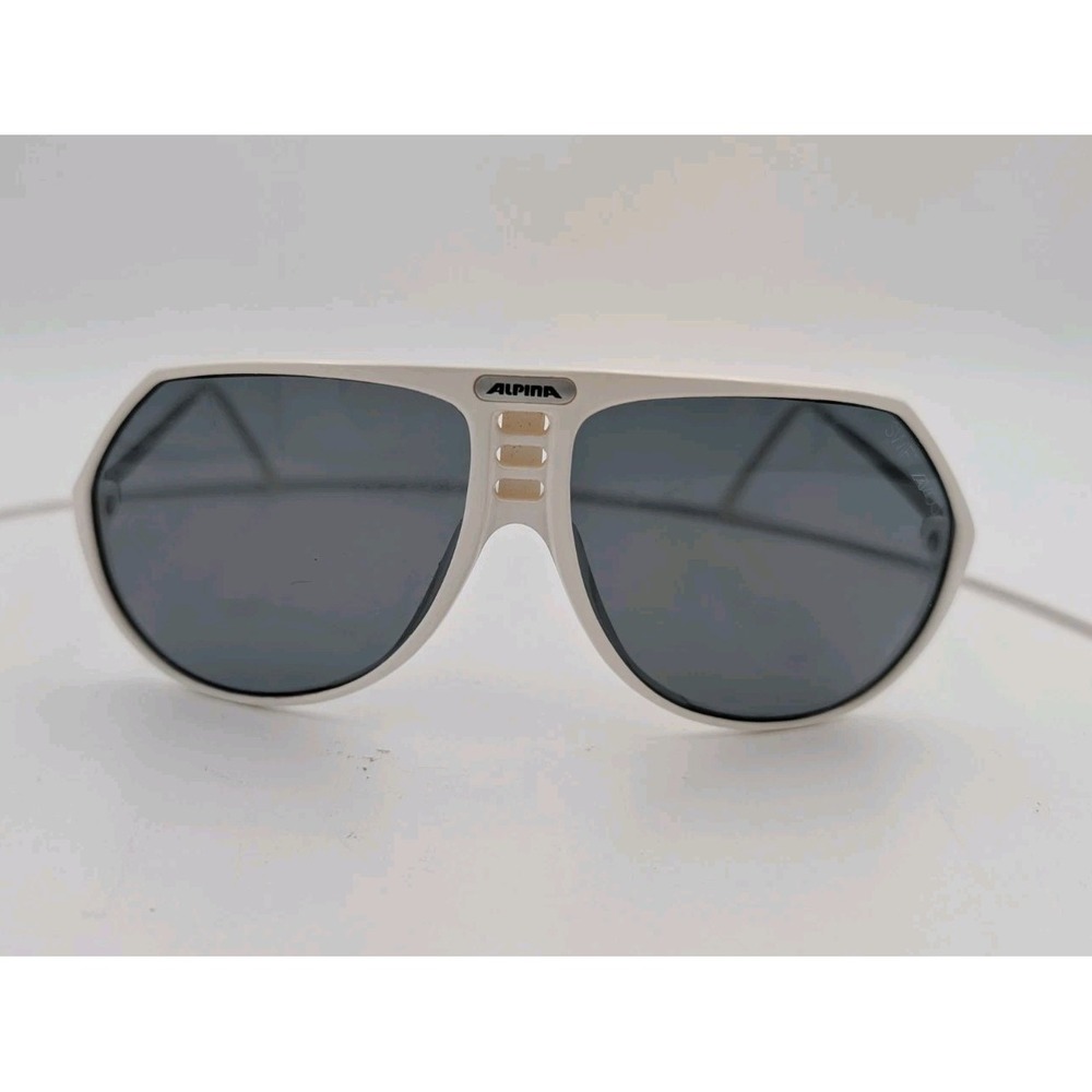 Alpina Vintage White Sport Sunglasses SWIFT A400 POL‎ Made in W Germany